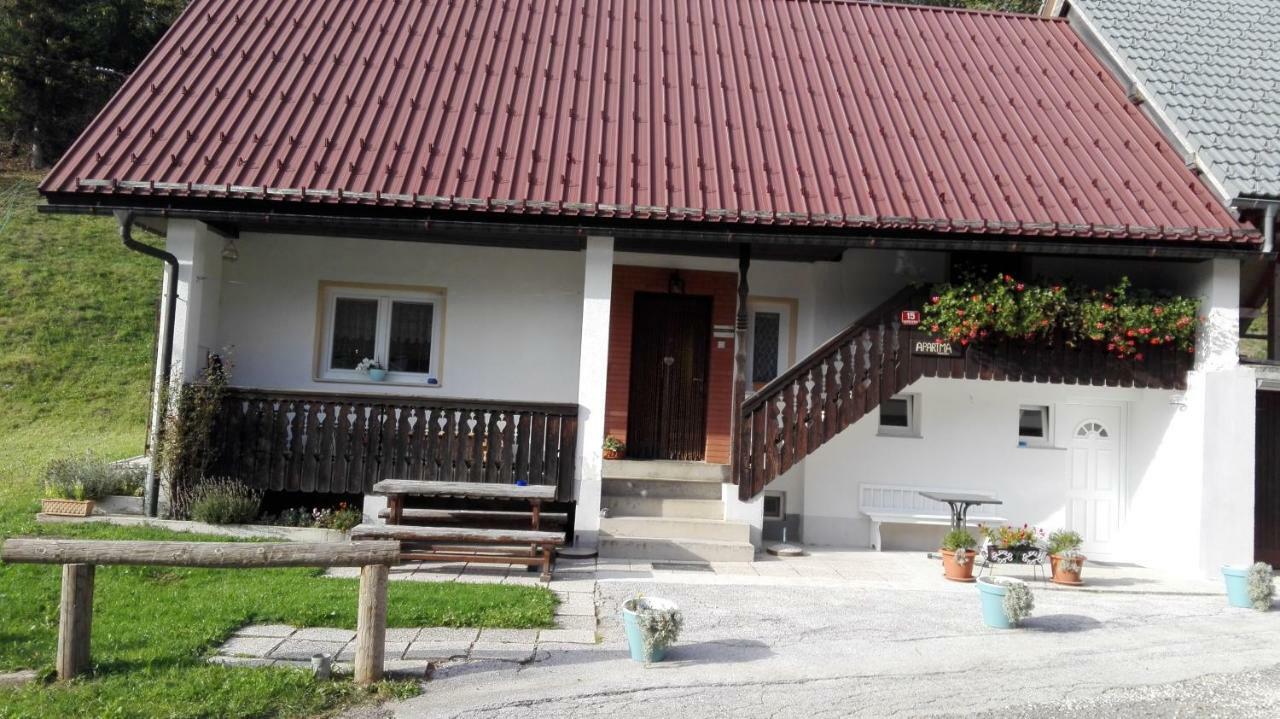 Апартаменти Apartmaji Korosec Na Koprivniku Koprivnik v Bohinju Екстер'єр фото